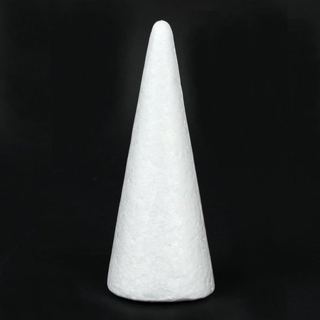 Styrofoam cone 18 cm