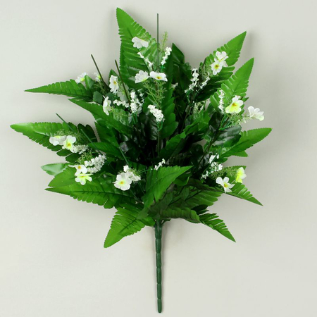 Bouquet base with fern x 12