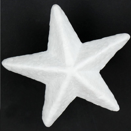 Styrofoam star 11 cm