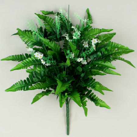 Bouquet base with fern x 18
