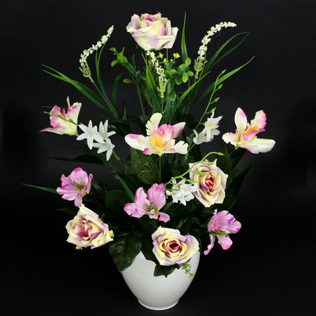 Rose/Orchid/Gladiolus