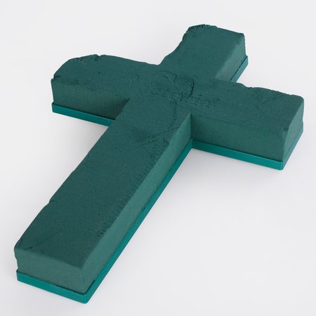 Foam funeral cross 40 cm