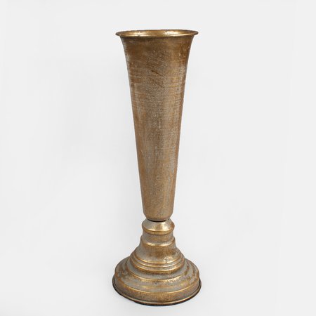 Metal vase 41 cm