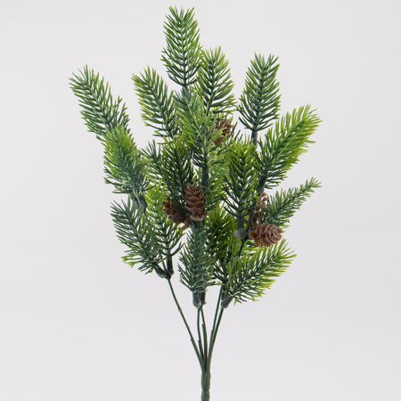 Spruce bouquet with cones