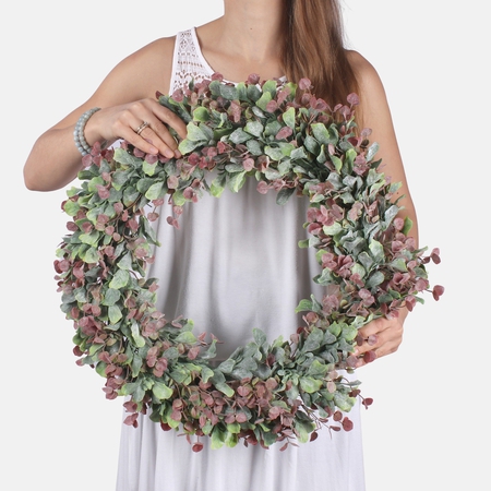 Two-colour wreath 56 cm