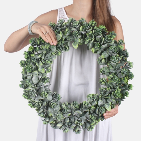 Sedum wreath 52 cm